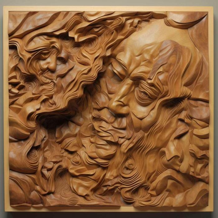 نموذج ثلاثي الأبعاد لآلة CNC 3D Art 